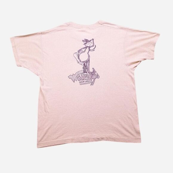 Screen Stars Other - Vintage Early 80s Wallaby's Down Under Australia Cream Tshirt Screen Stars Sz XL
